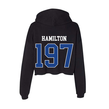 CSU Bakersfield - NCAA Wrestling : Jaxon Hamilton - Women's Crop Fleece Hoodie-1