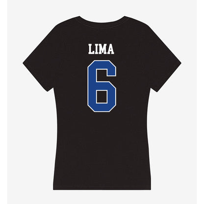 CSU Bakersfield - NCAA Women's Volleyball : Suelen Lima - Women's V-Neck T-Shirt-1