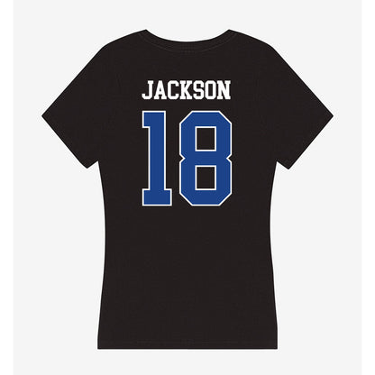 CSU Bakersfield - NCAA Women's Volleyball : Reese Jackson - Women's V-Neck T-Shirt-1