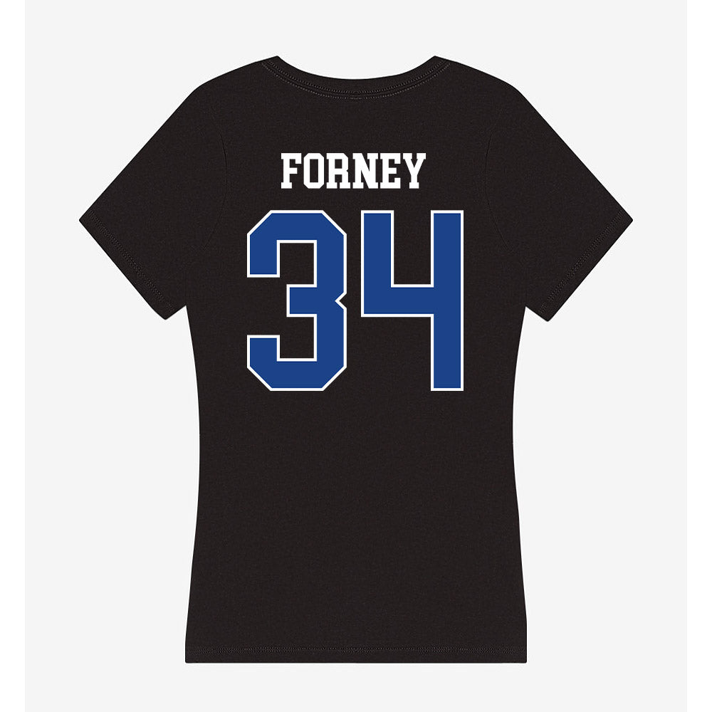 CSU Bakersfield - NCAA Women's Basketball : Cheyenne Forney - Women's V-Neck T-Shirt-1