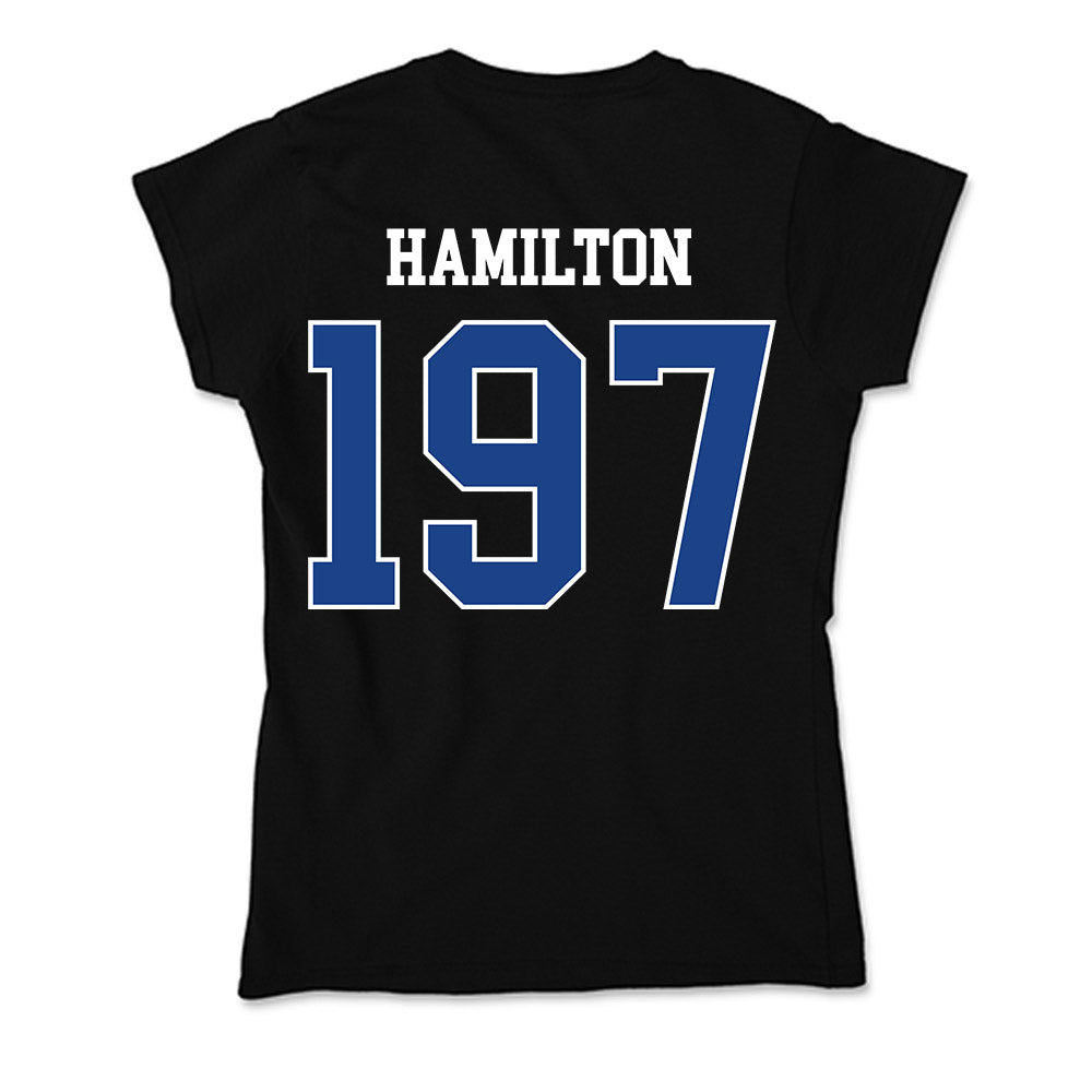 CSU Bakersfield - NCAA Wrestling : Jaxon Hamilton - Soft Style Women’s T-Shirt-1