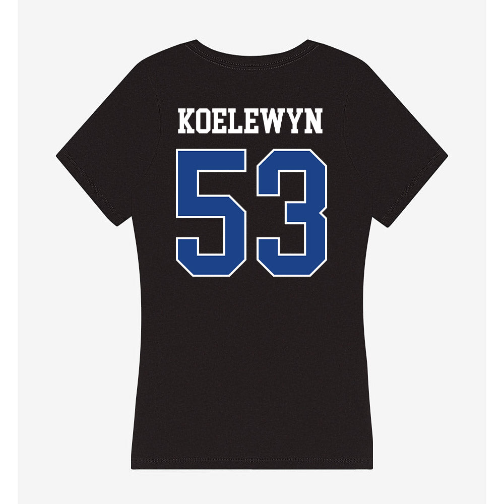CSU Bakersfield - NCAA Baseball : Kaleb Koelewyn - Women's V-Neck T-Shirt-1