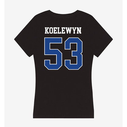 CSU Bakersfield - NCAA Baseball : Kaleb Koelewyn - Women's V-Neck T-Shirt-1
