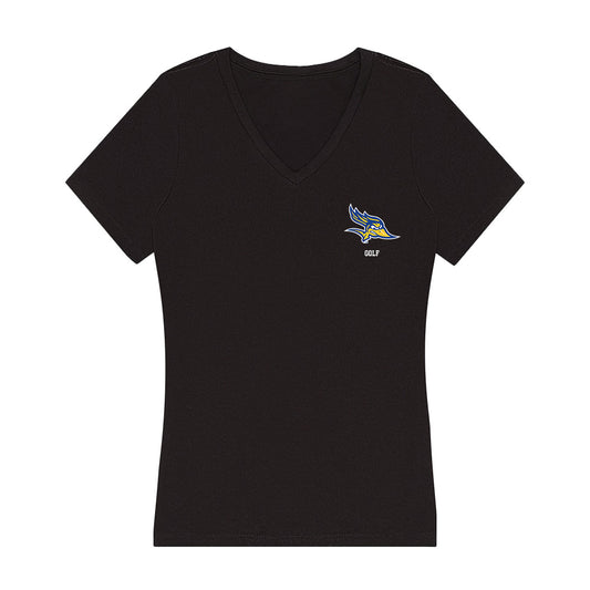 CSU Bakersfield - NCAA Women's Golf : Emilee Canepa - Women's V-Neck T-Shirt-0