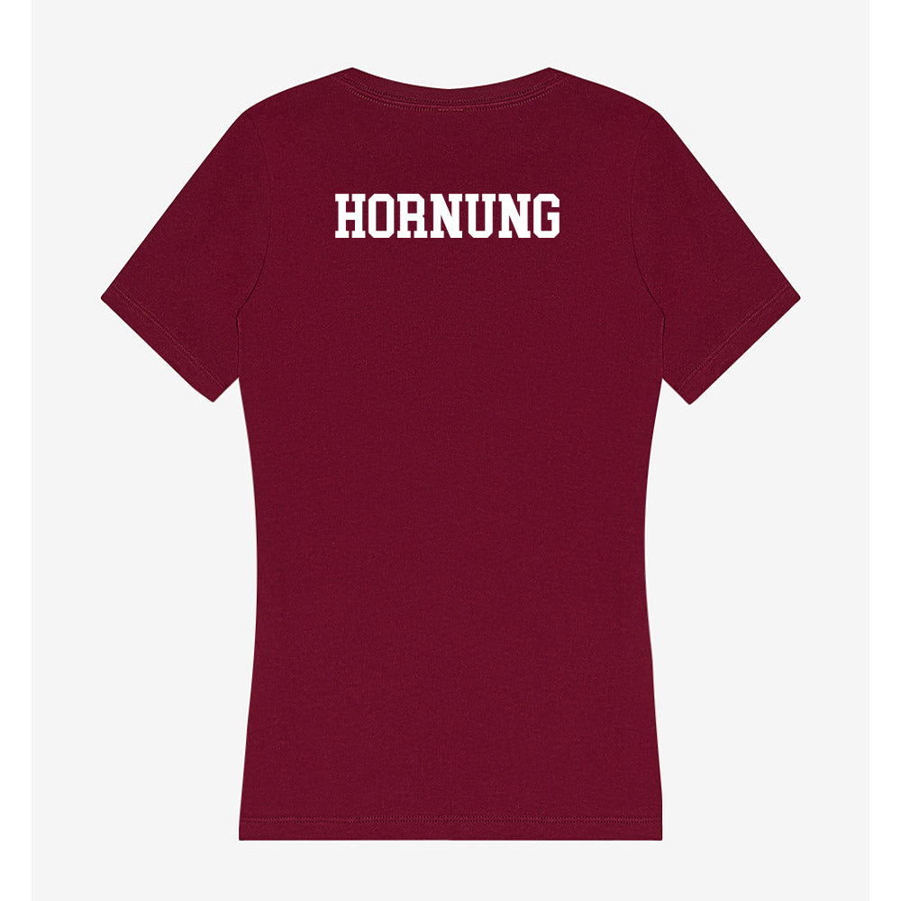 FSU - NCAA Men's Tennis : Gabor Hornung - Women's V-Neck T-Shirt-1