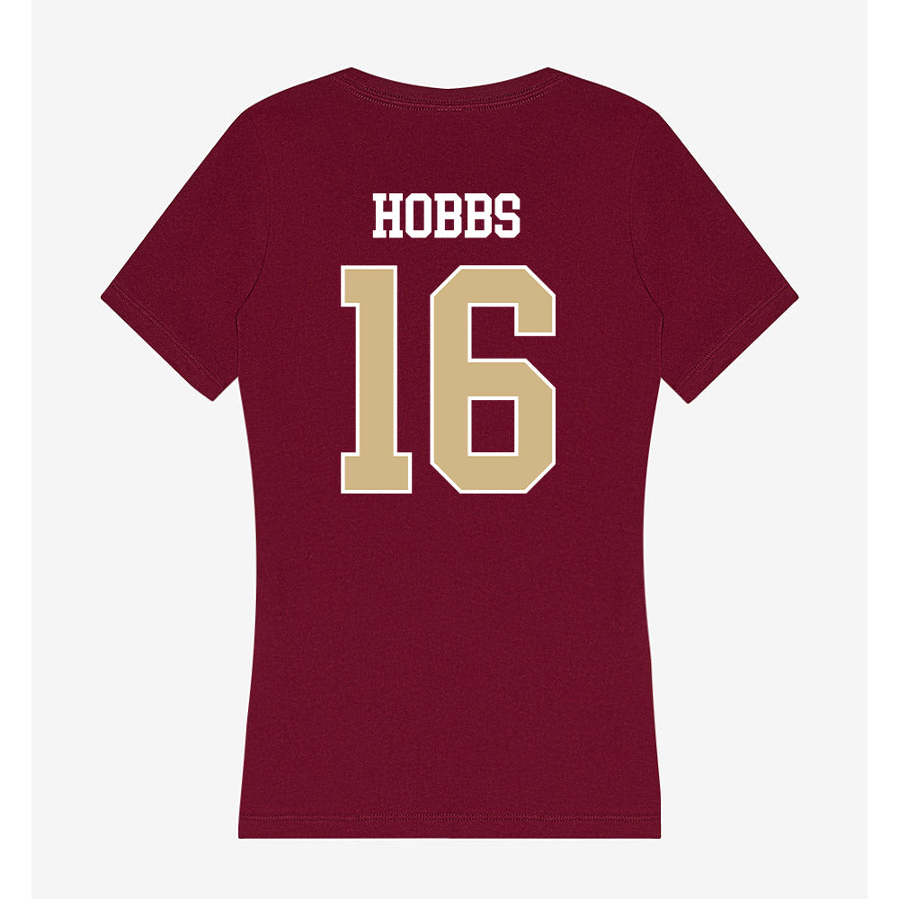 FSU - NCAA Football : Karson Hobbs - Women's V-Neck T-Shirt-1
