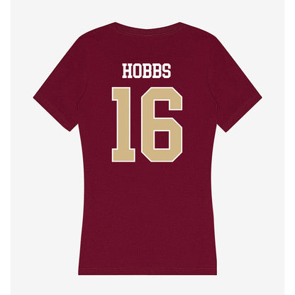 FSU - NCAA Football : Karson Hobbs - Women's V-Neck T-Shirt-1