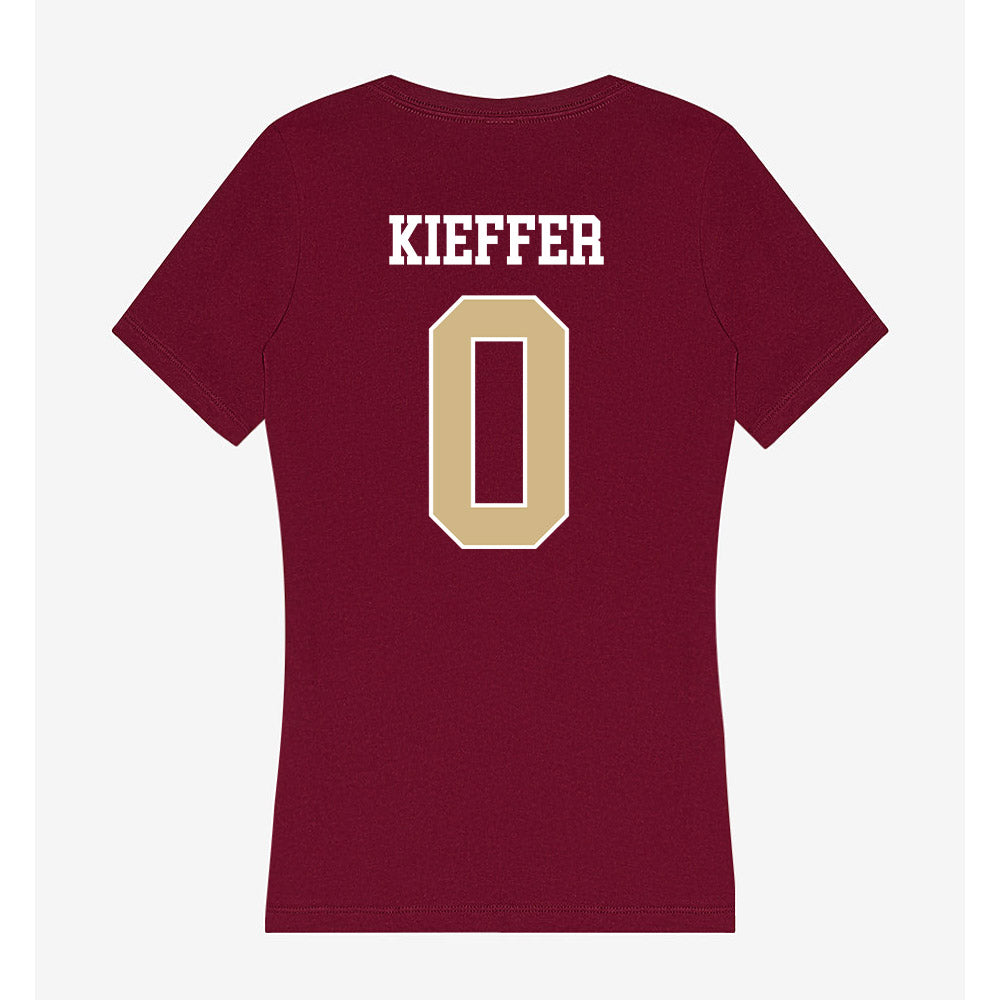 FSU - NCAA Women's Volleyball : Callie Kieffer - Women's V-Neck T-Shirt-1
