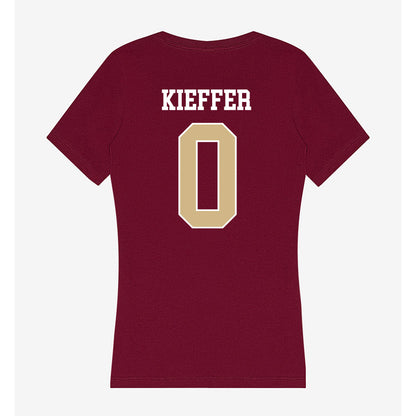 FSU - NCAA Women's Volleyball : Callie Kieffer - Women's V-Neck T-Shirt-1