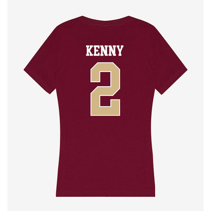 FSU - NCAA Women's Lacrosse : Megan Kenny - Women's V-Neck T-Shirt-1