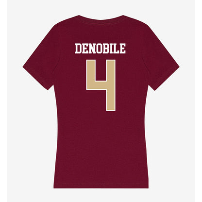 FSU - NCAA Football : Dean DeNobile - Women's V-Neck T-Shirt-1