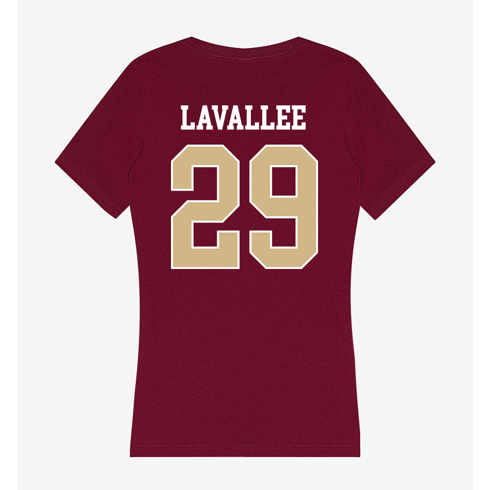 FSU - NCAA Football : Caleb LaVallee - Women's V-Neck T-Shirt-1