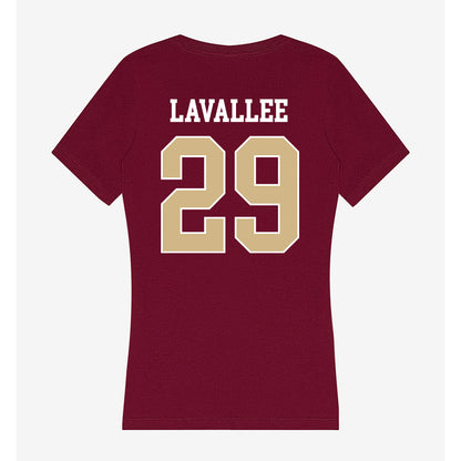 FSU - NCAA Football : Caleb LaVallee - Women's V-Neck T-Shirt-1
