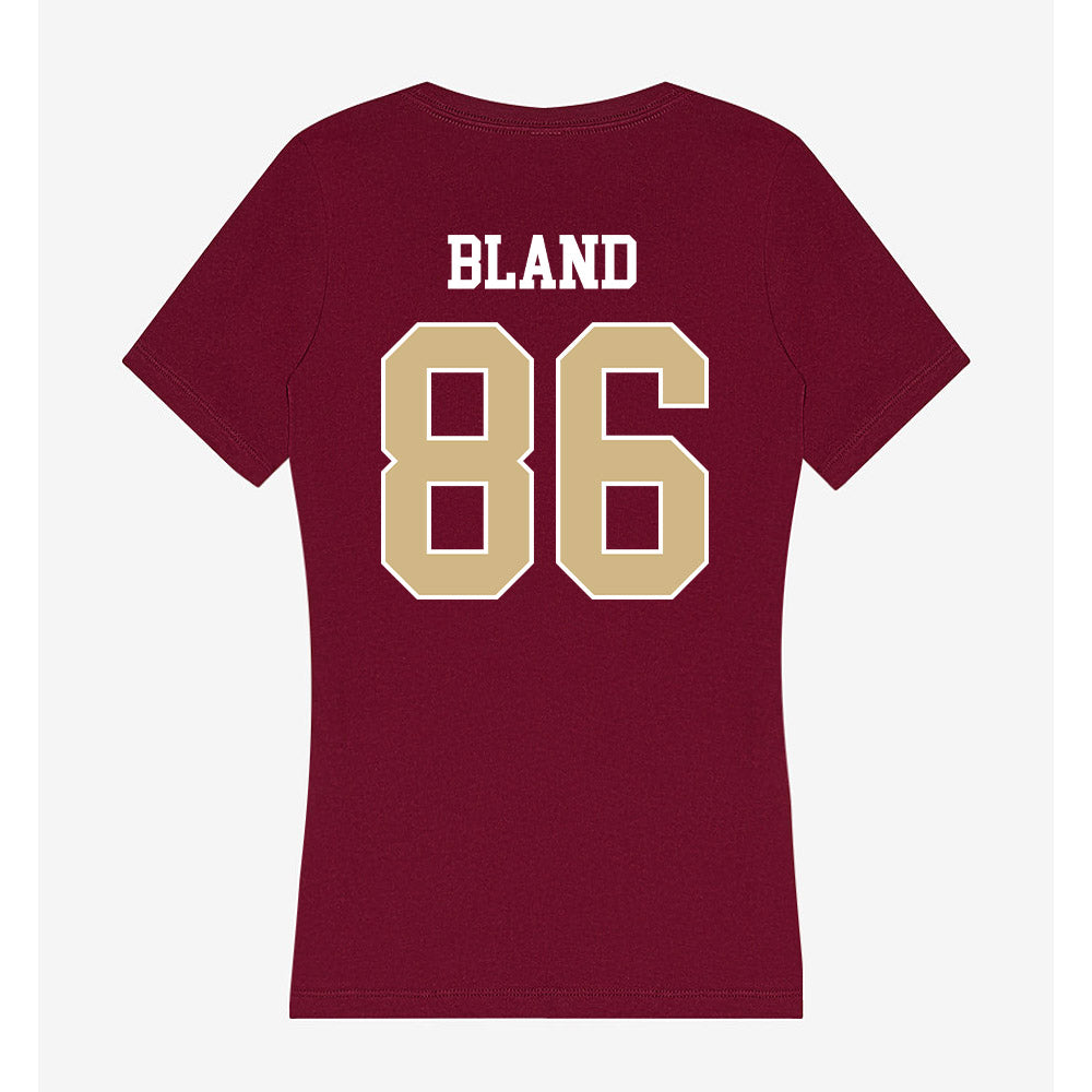 FSU - NCAA Football : Tony Bland - Women's V-Neck T-Shirt-1