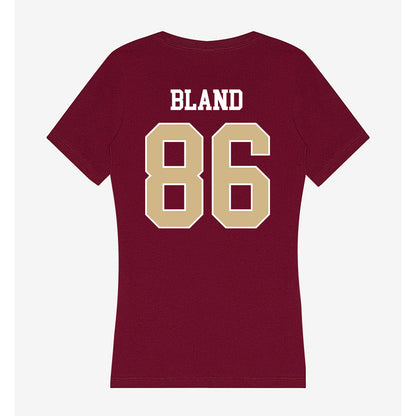 FSU - NCAA Football : Tony Bland - Women's V-Neck T-Shirt-1
