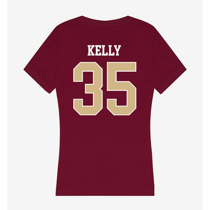 FSU - NCAA Women's Lacrosse : Caroline Kelly - Women's V-Neck T-Shirt-1