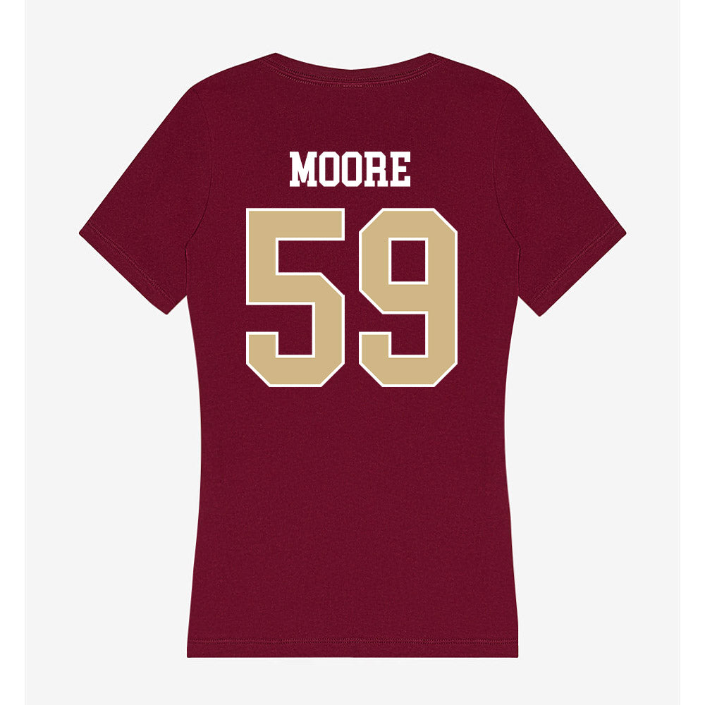 FSU - NCAA Football : Steven Moore - Women's V-Neck T-Shirt-1