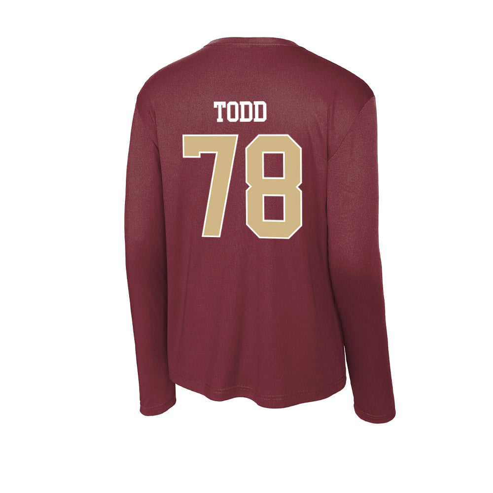 FSU - NCAA Football : Jayden Todd - Activewear Long Sleeve T-Shirt-1