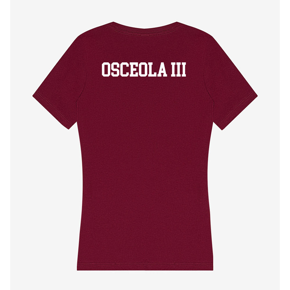 FSU - NCAA Baseball : OB Osceola III - Women's V-Neck T-Shirt-1