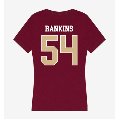 FSU - NCAA Football : Earnest Rankins - Women's V-Neck T-Shirt-1