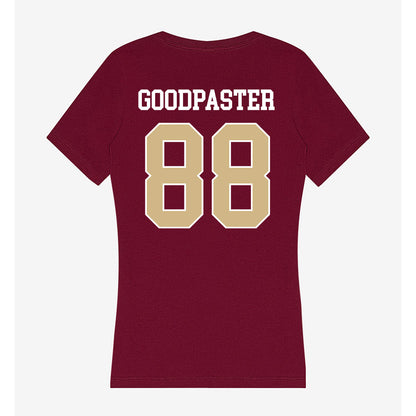 FSU - NCAA Softball : Kaylee Goodpaster - Women's V-Neck T-Shirt-1