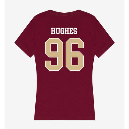 FSU - NCAA Football : Daniel Hughes - Women's V-Neck T-Shirt-1