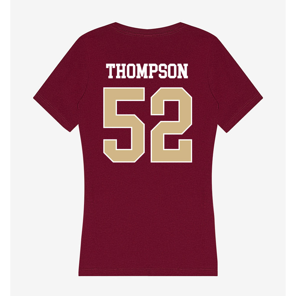 FSU - NCAA Football : Chavez Thompson - Women's V-Neck T-Shirt-1