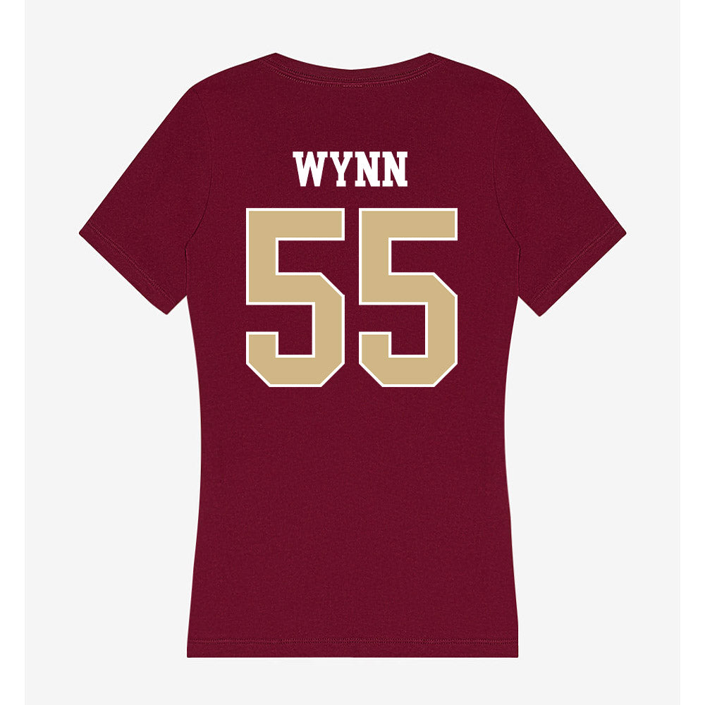 FSU - NCAA Football : Kevin Wynn - Women's V-Neck T-Shirt-1
