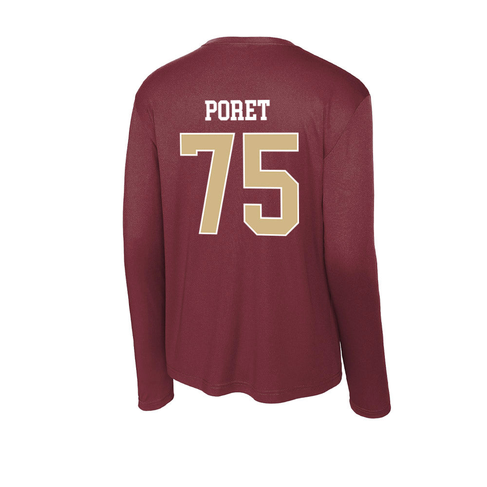 FSU - NCAA Football : Sean Poret - Activewear Long Sleeve T-Shirt-1