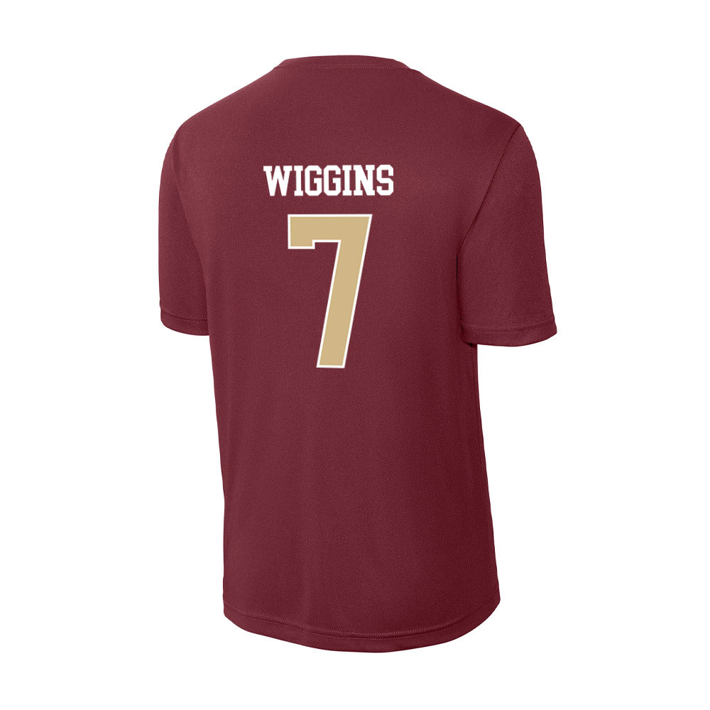 FSU - NCAA Men's Basketball : Chauncey Wiggins - Activewear T-Shirt-1
