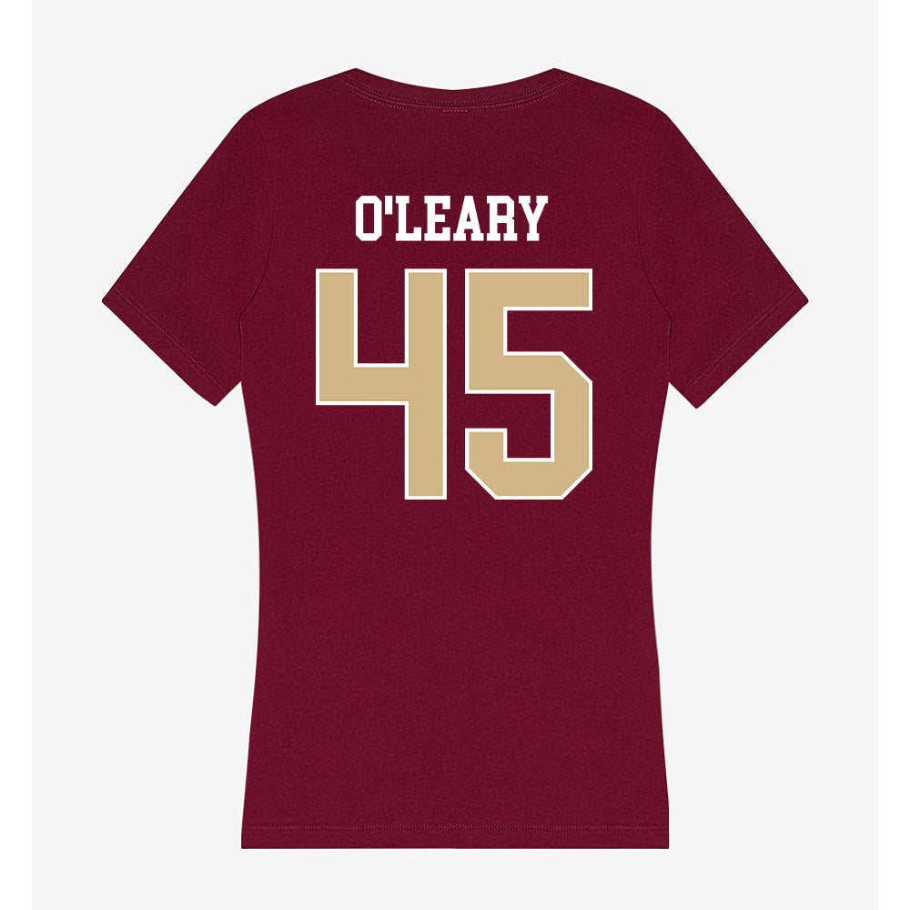 FSU - NCAA Baseball : Cade O'Leary - Women's V-Neck T-Shirt-1