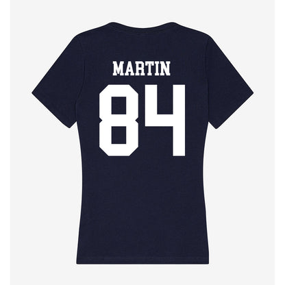 Samford - NCAA Football : Bryon Martin - Women's V-Neck T-Shirt-1