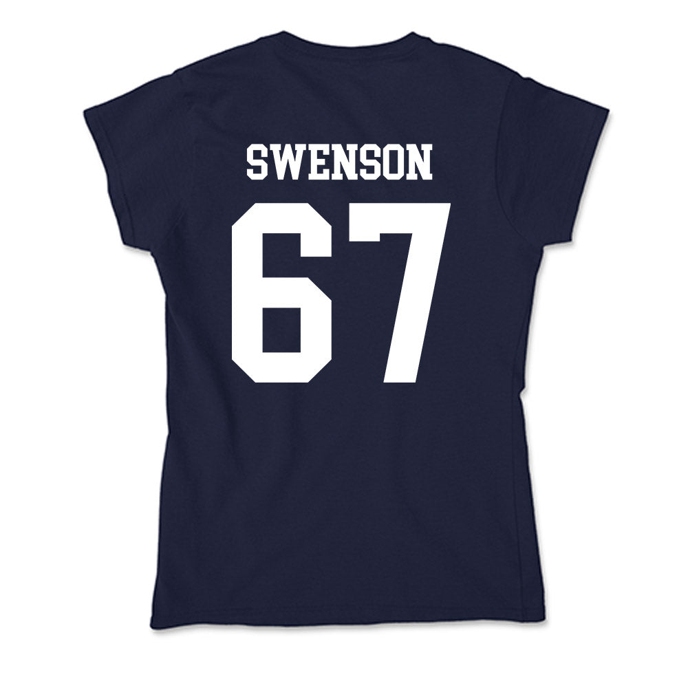 Samford - NCAA Football : Thayne Swenson - Soft Style Women’s T-Shirt-1