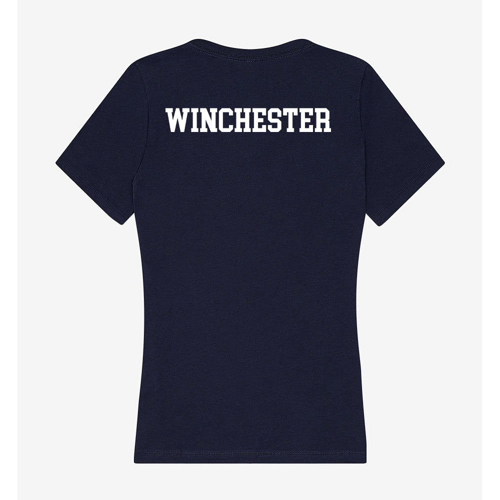 Samford - NCAA Cheerleading : Madison Winchester - Women's V-Neck T-Shirt-1