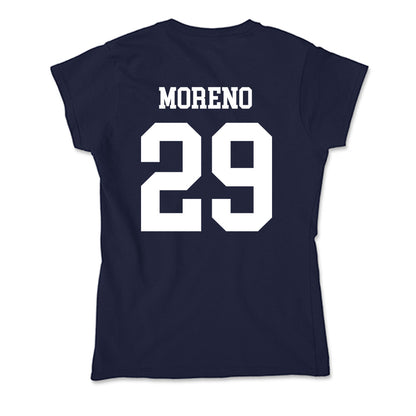 Samford - NCAA Women's Soccer : Isabella Moreno - Soft Style Women’s T-Shirt-1
