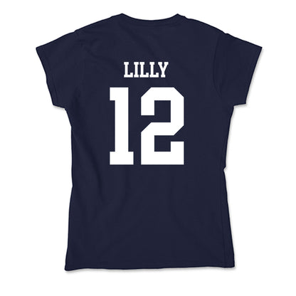 Samford - NCAA Women's Soccer : Langston Lilly - Soft Style Women’s T-Shirt-1