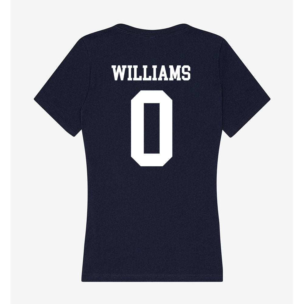 Samford - NCAA Football : Greg Williams - Women's V-Neck T-Shirt-1