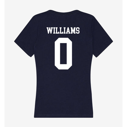 Samford - NCAA Football : Greg Williams - Women's V-Neck T-Shirt-1