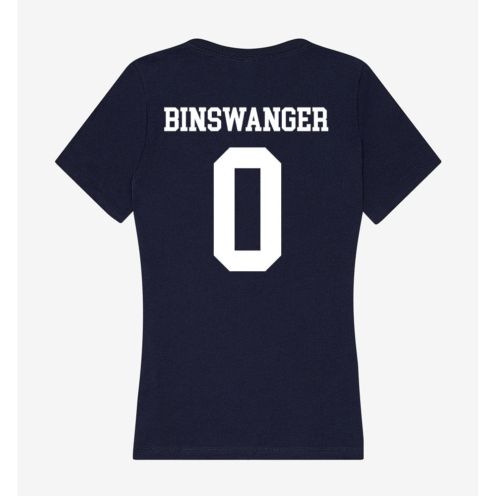 Samford - NCAA Women's Basketball : Paisley Binswanger - Women's V-Neck T-Shirt-1
