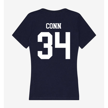 Samford - NCAA Football : Spencer Conn - Women's V-Neck T-Shirt-1