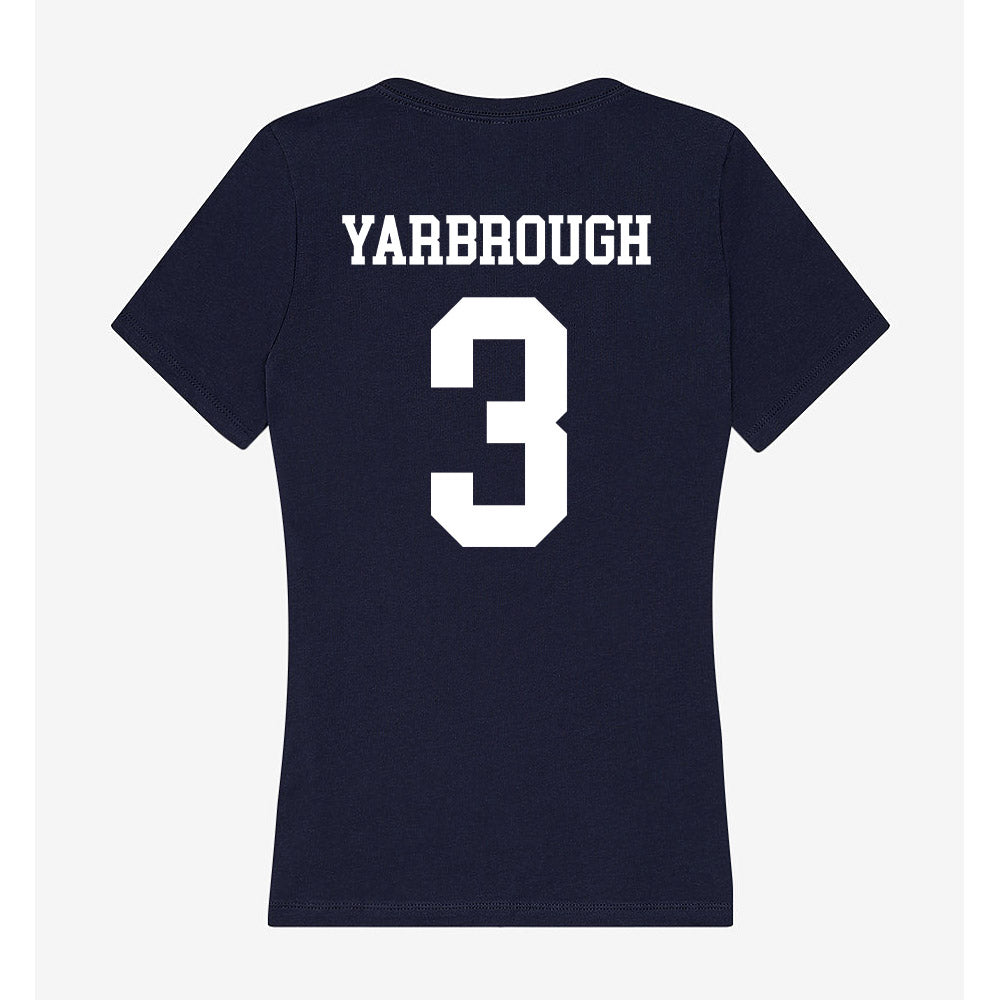 Samford - NCAA Women's Basketball : Kaylee Yarbrough - Women's V-Neck T-Shirt-1