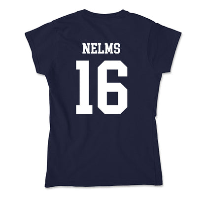 Samford - NCAA Baseball : Easton Nelms - Soft Style Women’s T-Shirt-1