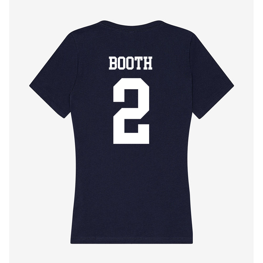 Samford - NCAA Men's Basketball : Jadin Booth - Women's V-Neck T-Shirt-1
