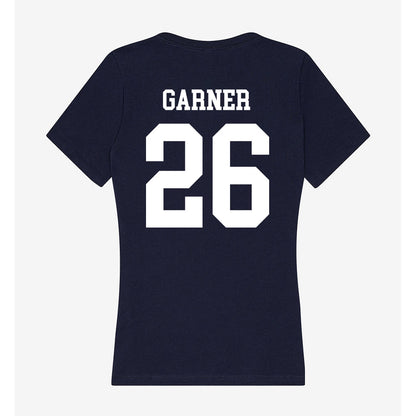 Samford - NCAA Football : Jake Garner - Women's V-Neck T-Shirt-1