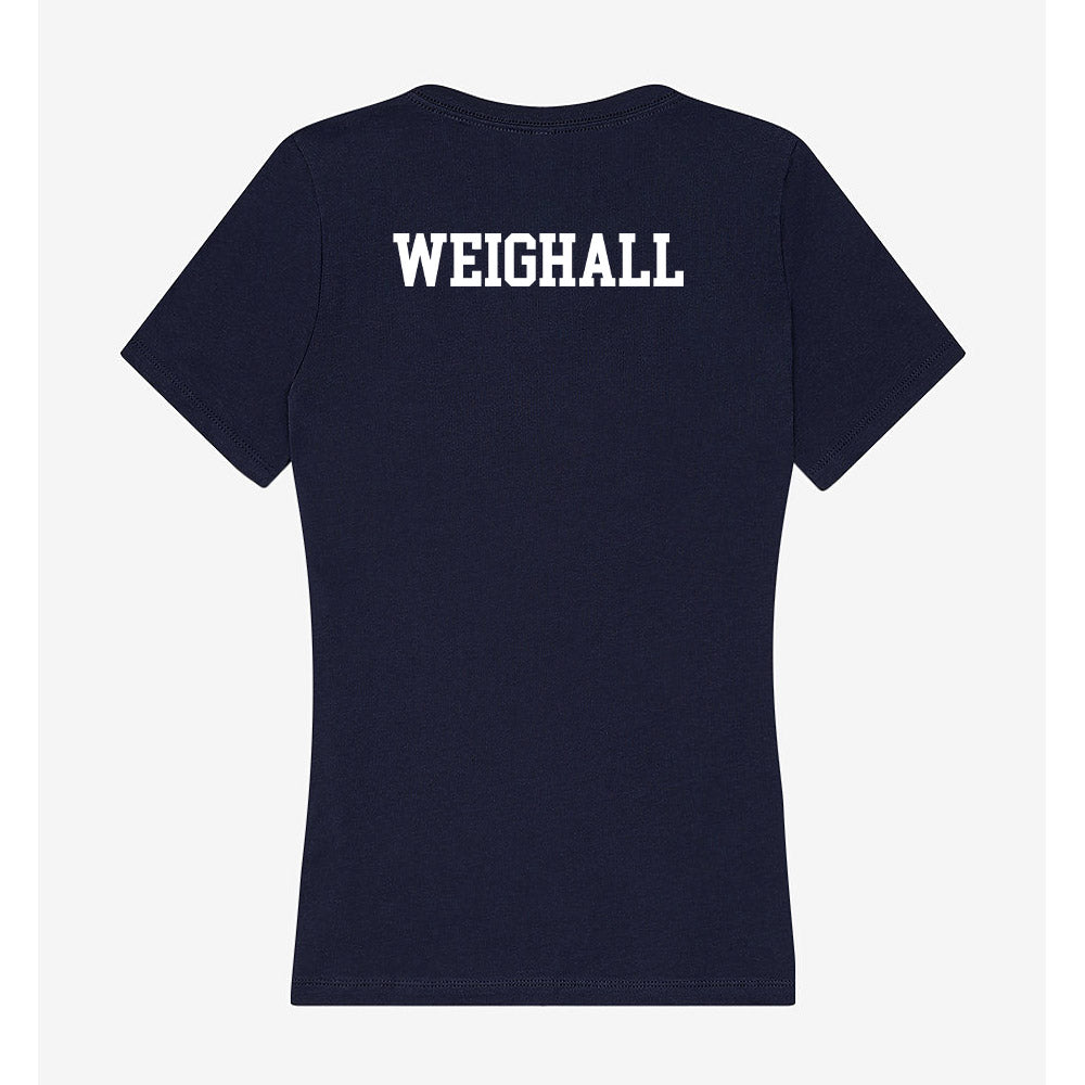 Samford - NCAA Men's Track & Field : Grant Weighall - Women's V-Neck T-Shirt-1