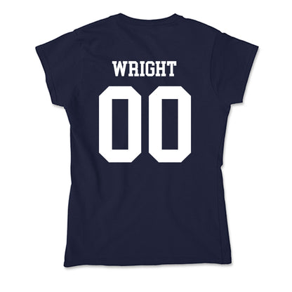 Samford - NCAA Women's Soccer : Abby Wright - Soft Style Women’s T-Shirt-1