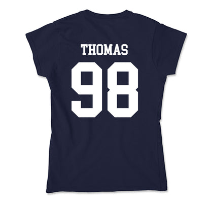 Samford - NCAA Football : Dezmon Thomas - Soft Style Women’s T-Shirt-1