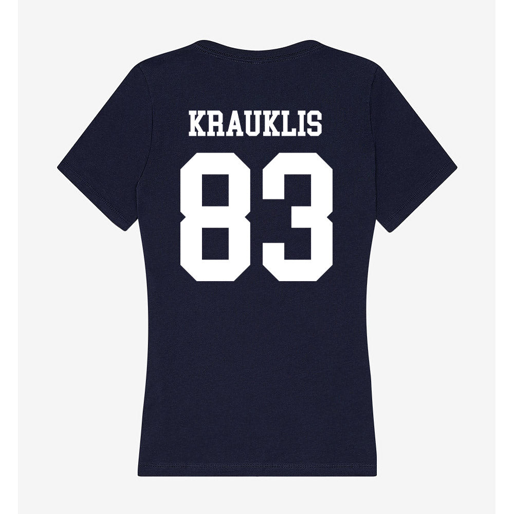 Samford - NCAA Football : Hudson Krauklis - Women's V-Neck T-Shirt-1