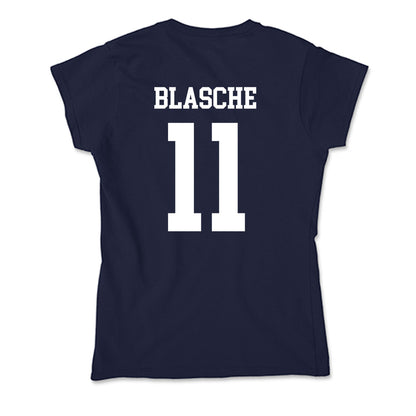 Samford - NCAA Baseball : Mason Blasche - Soft Style Women’s T-Shirt-1