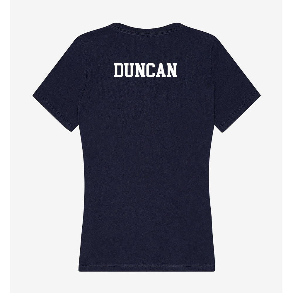 Samford - NCAA Cheerleading : Jayla Duncan - Women's V-Neck T-Shirt-1